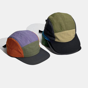 Gorra de béisbol de ala plana personalizada, impermeable, transpirable, de secado rápido, de 5 paneles, para montaña, para campamento - Product Image 2