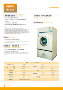 Secadora de ropa interior comercial industrial, capacidad de 80Lb, carcasa de acero inoxidable con combustible eléctrico, para uso comercial, a la venta, a la venta, al por mayor - Product Image 2