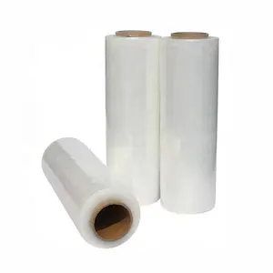 Industriële Transparante Plastic Stretch Wrap Film Roll Wrapper