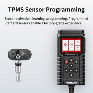 Thinkcar TPMS alat diagnostik mobil, pemantau tekanan ban listrik/baterai, pembelajaran aktivasi Sensor pemindai diagnostik - Product Image 6