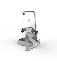 Stand Display Anti-pencurian Vertikal dengan Alarm, Perangkat Display Smartphone Aman untuk Retail dengan Penjepit yang Dapat Disesuaikan untuk Toko Ponsel