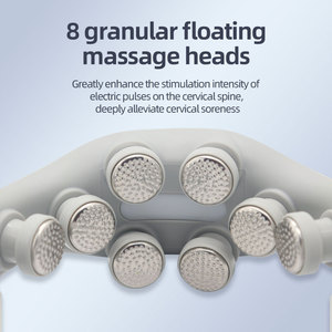 2025 Hot <span class=keywords><strong>Sale</strong></span> Intelligente 8D-Nackenheizung <span class=keywords><strong>TENS</strong></span> Blue Cervi cal Massage Drahtloses elektrisches Nacken massage gerät - Product Image 6