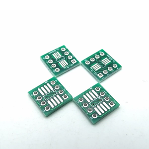Lot de 5 adaptateurs sans plomb SO/MOP/TSOP/SOC/SOP8 vers DIP8, corps large et corps étroit, carte adaptatrice PCB 8 broches - Product Image 1