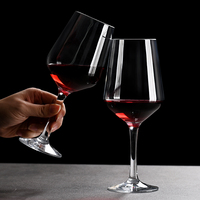 Vente en gros de verres à vin rouge en acrylique gobelets en plastique incassables en PC résistants à la chaleur pour les cantines d'hôtel Hotpot restaurant