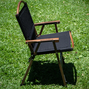 Chaise <span class=keywords><strong>de</strong></span> camping pliante Kermit en bois <span class=keywords><strong>de</strong></span> chêne double couche <span class=keywords><strong>de</strong></span> haute qualité, légère et robuste, pour <span class=keywords><strong>jardin</strong></span> et villa, fournie directement par l'usine - Product Image 4