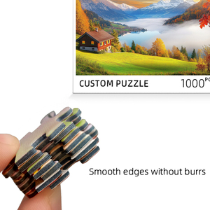 Trực tiếp từ nhà máy OEM tùy chỉnh Ghép Hình Câu đố nhà sản xuất tùy chỉnh in ấn ghép hình câu đố - Product Image 4