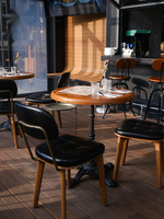 Hôtel de luxe café thé boutique stand sièges en bois carré café Restaurant banc canapé meubles table et chaise ensemble