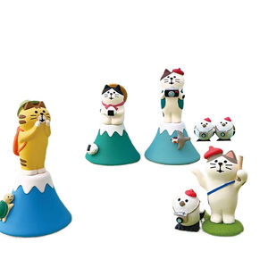 Figurines de style japonais Qingh, Zone touristique, Boîtes mystères tendance Zakka, Décoration de scène, Artisanat en résine, Miniatures - Product Image 2