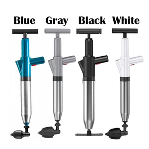 Apriscatole pompa ad alta pressione detergente draga wc tuffatori pistola ad aria Blaster tubo lavello scopri tubo di rimozione bagno dragaggio zoccolo - Product Image 3