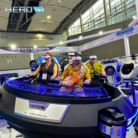 Simulateur des aventures VR d'UFO de cinéma des sièges 9D de la zone 5 de jeu de HEROVR dans l'angle de visualisation de 360 degrés