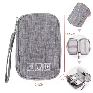 Mkw4073 biểu tượng tùy chỉnh du lịch điện tử phụ kiện tiện ích Phụ kiện túi lưu trữ kỹ thuật số trường hợp cáp tổ chức Túi - Product Image 2