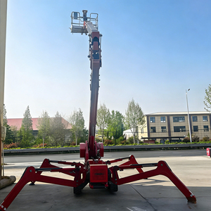 Platform Kerja Udara Cherry Picker Spider <span class=keywords><strong>Lift</strong></span> Man Boom <span class=keywords><strong>Lift</strong></span> yang Berkualitas, Terpasang di Trailer, Artikulasi Teleskopik, dan Dapat Diderek - Product Image 6