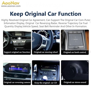 256G 12.3 Inch Car Radio for Lexus ES ES300 ES250 ES350 ES300h 2012-2018 Android Multimedia GPS Video Carplay Player Head Unit - Product Image 5
