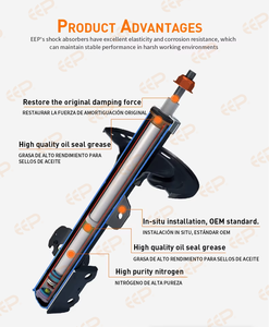 Phụ tùng giảm xóc ô tô chất lượng cao EEP, loại OEM, trước sau, dành cho Toyota, Lexus, Honda, Nissan, Mitsubishi, Mazda, Suzuki, Hyundai, Kia - Product Image 2