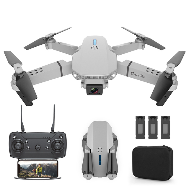 Original Factory Drone With Wide Angle HD 4K 1080P Dual Camera Height Hold Wifi RC Foldable Quadcopter Dron Gift Toy E88 Drone