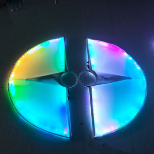 Ventilador LED Luminoso con Luz de Luna, Control de Programación de 433 MHz, Accesorios de Mano para Eventos de Actuación y Baile de Salón - Product Image 5