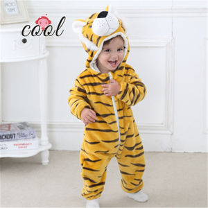 Set di vestiti per bambini nuovi nati animali all'ingrosso vestiti per bambini nuovi nati vestiti a manica lunga in pile con cappuccio - Product Image 4