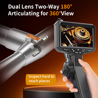 Endoscopio Industrial con Doble Lente y Pantalla HD 1080p, Apto para una Variedad de Inspecciones de Tuberías, con Capacidades de Orientación
