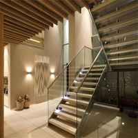 Ace Escalier à cordes facile à installer avec marches en bois antidérapantes Escalier droit