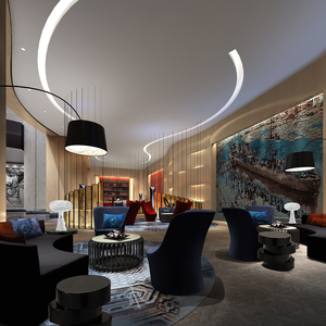 Juego de Muebles de Dormitorio de Lujo para Hotel de 5 Estrellas de One Stop Hotel Project, Diseño Moderno Personalizado, Cabecero de Panel de Madera, Muebles de Hotel - Product Image 3