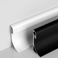 Nouveau design de profilé d'angle de plafond en aluminium pour éclairage encastré, bande LED chaude, canal LED en aluminium blanc
