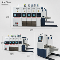 Machine de découpe et d'impression rotative robuste et fiable pour cartons ondulés, avec servomoteur et alimentation automatique