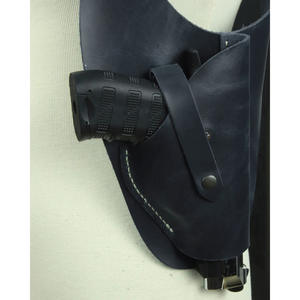 Funda táctica oculta funda de transporte con soporte para <span class=keywords><strong>Revista</strong></span> Funda de pistola de hombro Vertical ajustable de cuero Pu - Product Image 4