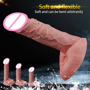Funda de Pene Realista de Silicona para Mujer, Juguete Sexual, Retardante, Alargador, Masturbador, Mejora, Suave, Impermeable IPX5, Venta al por Mayor - Product Image 2