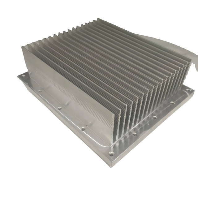6000 Series Aluminum Extruded Heatsink Aluminum CNC Machining Aluminum Heatsink
