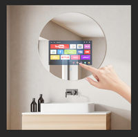 Miroir magique tactile capacitif avec système d'exploitation Android, étanche IP65