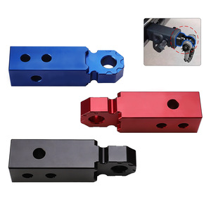 Attelage de remorque Cnspeed 2 pouces en alliage d'aluminium rouge bleu noir pour véhicules tout-terrain - Product Image 5