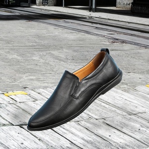 Chaussures habillées décontractées pour hommes de haute qualité, style britannique, en PU artificiel, à lacets, confortables et respirantes, automne/hiver - Product Image 3