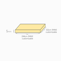 Feuille acrylique beige 3mm/5mm, matière première acrylique colorée, haute transparence, matières premières en gros, planche à découper en acrylique