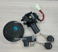 Ensemble de clés de contact et de serrure de réservoir de carburant pour moto WANOU KLX150L