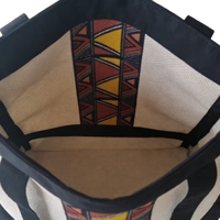 Tas Selempang Kulit Asli Motif Peta Afrika Vintage, Ritsleting, Lembut, Cocok untuk Perjalanan dan Belanja, Gaya Etnik Artisan Uganda