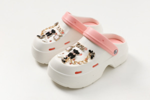 Sabots et mules de jardin unisexes personnalisés bon marché Mules pour femmes chaussures de jardin injectées en EVA sabots respirants pour adultes chaussures en EVA - Product Image 3