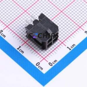 WB300A1E-043P-002 Wire-to-Board Pin Header Through hole Component (THT),P=3mm Connector 2x2P 3mm Through Hole Micro-Fit (MX 3.0) - Product Image 1