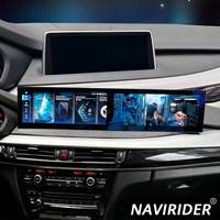 Autoradio 21 pouces BMW Série 5 F10 F11 X5 X6 NBT 2011-2016 G30 G38 Système CarPlay Android Auto Lecteur multimédia Garantie 1 an