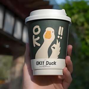 Vente en gros 8oz 12oz 16oz 20oz Gobelets jetables en papier à double paroi avec impression personnalisée pour café et café en PE laminé - Product Image 6