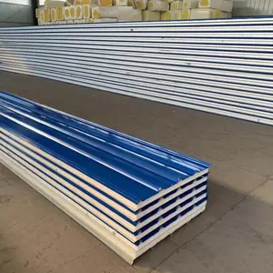 Tiết Kiệm Năng Lượng Nhà Chống Cháy Cách Âm EPS Sandwich Panel