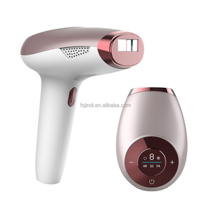 Épilateur IPL à refroidissement rapide couleur or premium avec grand écran tactile LCD, épilation indolore avec deux têtes - Product Image 3
