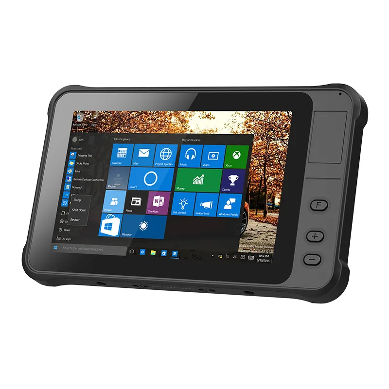 MIL-STD-810G certified IP65 waterproof z8350 4GB 64GB 800x1280 IPS LCD 7 inch rugged tablet 1000 nits