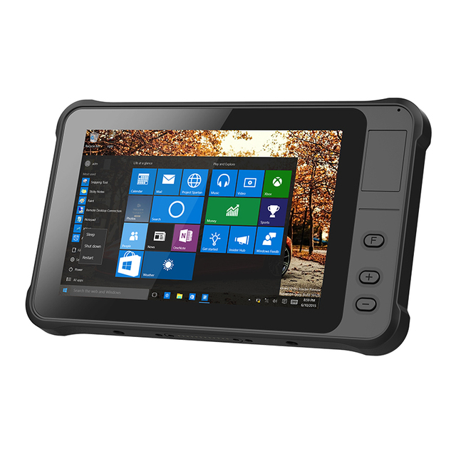 MIL-STD-810G Certified IP65 Waterproof Z8350 4GB 64GB 800x1280 IPS LCD 7 Inch Rugged Tablet 1000 Nits