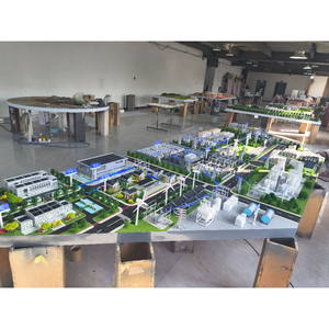 Maquetas Arquitectónicas 3D de Plástico para Exhibición, Modelos a Escala de Casas, Ciudades en Miniatura Personalizadas, Árboles para Planificación Urbana y Proyectos Energéticos - Product Image 2