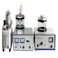 Machine de revêtement par pulvérisation magnétronique sous vide, évaporation thermique, revêtement au carbone pour la préparation d'échantillons SEM