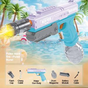 Boy & Girl Gun Toys Leistungs starke elektrische Wasser pistole Light-up Fight Toy Automatische Wasser pistole Spritzpistole für Kinder - Product Image 6