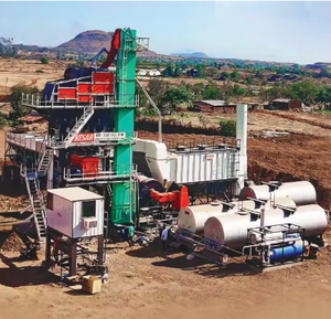 Planta de Mezcla de Asfalto Tipo Batido en Caliente con Bomba de Motor PLC de Alta Eficiencia para Construcción de Carreteras, Asfalto de Calidad 380V 156-276kw - Product Image 3