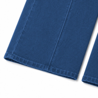 Jean large pour femme Boying, taille haute, extensible, coupe droite, en denim, style vintage, décontracté, vente en gros OEM ODM