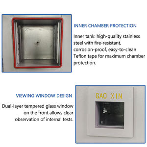 תאי בדיקה בטיחותי לסוללות GAOXIN UL ICE בלחץ נמוך בגובה רב 11.6kPa1.68psi - Product Image 5