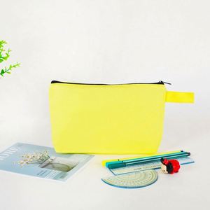 Bolsas de Aseo Ecológicas al por Mayor de Gran Capacidad, Bolsa de Maquillaje de Lona Personalizada para Viaje, Bolsa de Cosméticos de Algodón con Cierre de Lona - Product Image 3